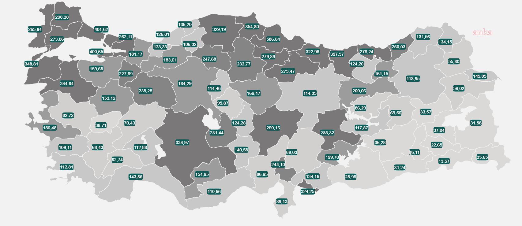 Vaka haritası güncellendi: 3 büyük şehirde korkutan artış