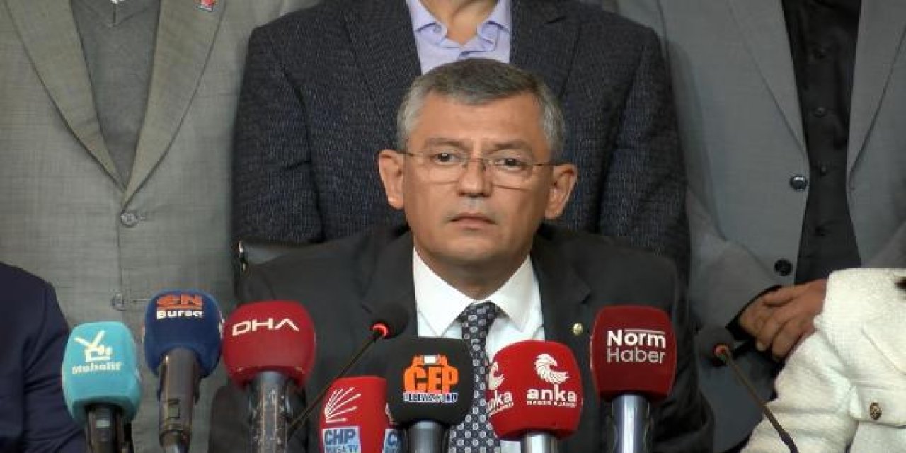 CHP'li Özel: Abdüllatif Şener'in açıklamalarını kanım donarak izledim