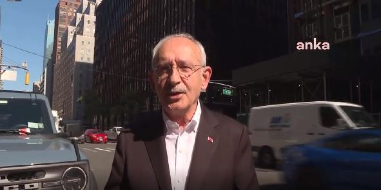 Kılıçdaroğlu Erdoğan'a Manhattan'dan seslendi:  'Aileyi konuşmak istiyorsan buradan başlayalım'