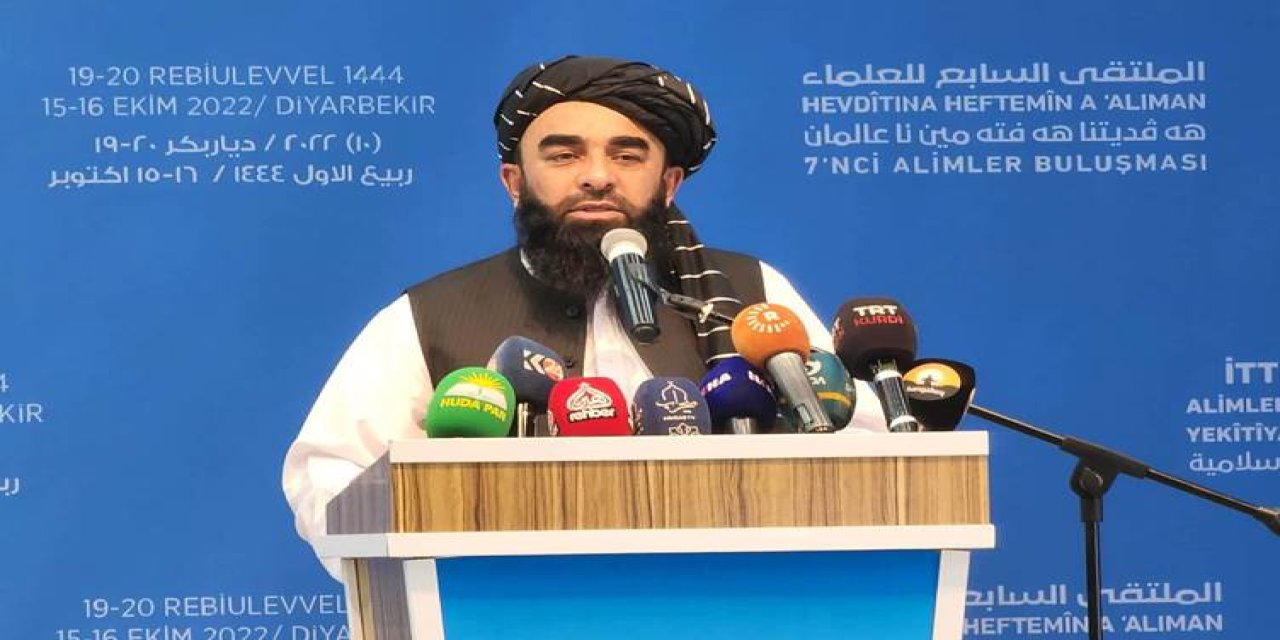 Taliban sözcüsü Diyarbakır’daki “Alimler Buluşması”nda