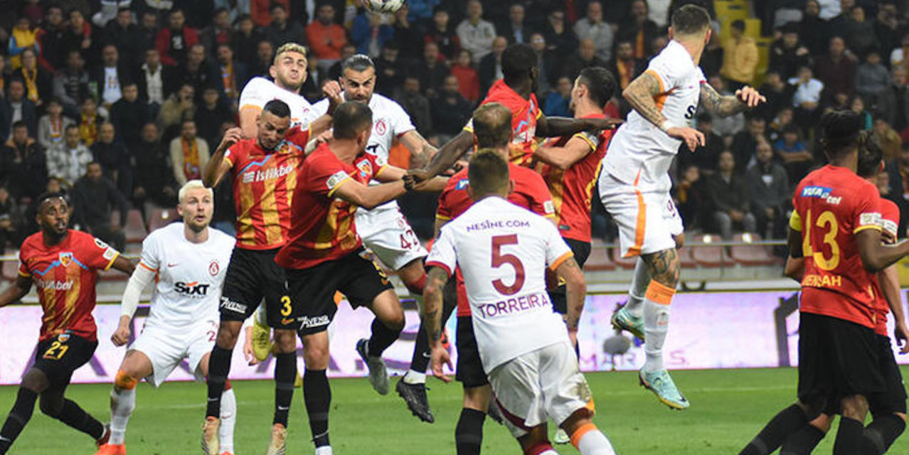Galatasaray, Kayserispor karşısında ligde ilk yenilgisini aldı