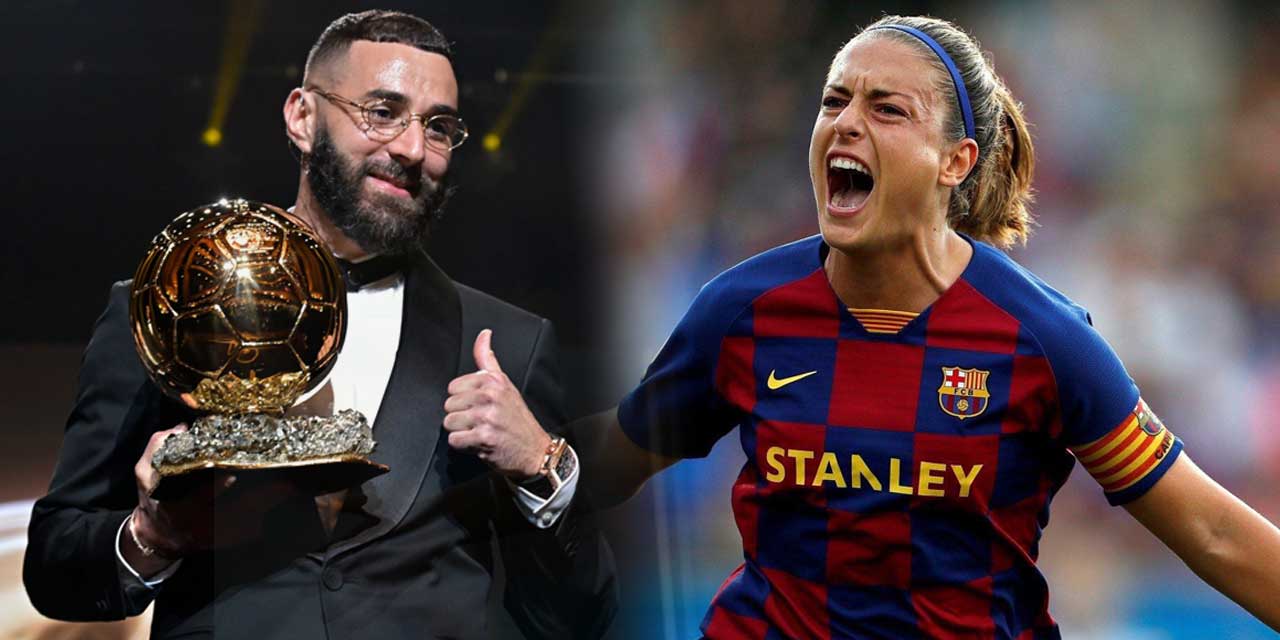 Ballon d'Or ödülleri sahiplerini buldu: Erkeklerde Benzema, kadınlarda Putellas kazandı