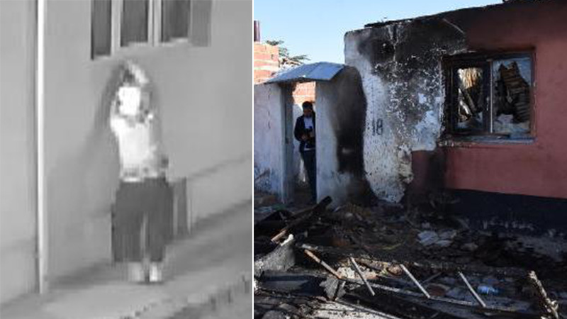 Akrabasına kızdı evlerini yaktı: '10 dakika daha çıkmasaydık yanacaktık'