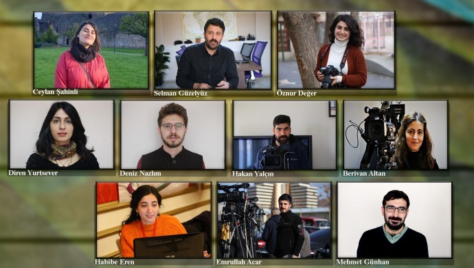 Gözaltına alınan 9 gazeteci için tutuklama talebi