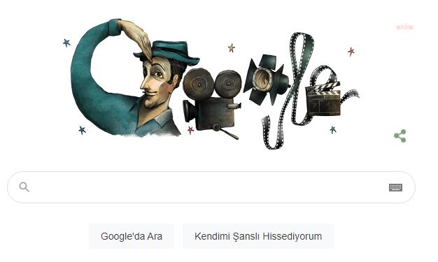 Google'dan Sadri Alışık "doodle"u
