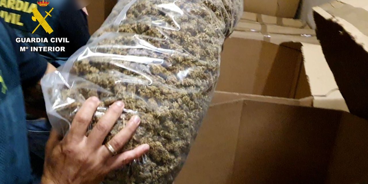 İspanya polisi 32 ton marijuana ele geçirdi