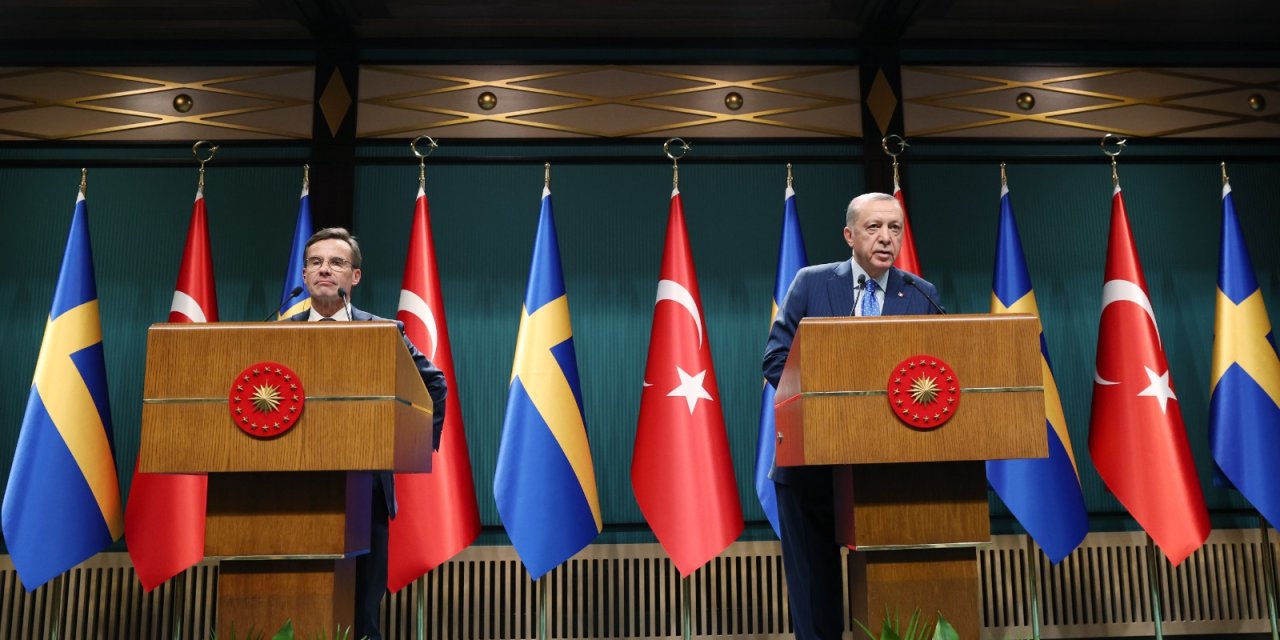 Erdoğan: Kaygılarımızın giderilmesine destek olan bir İsveç görmek istiyoruz