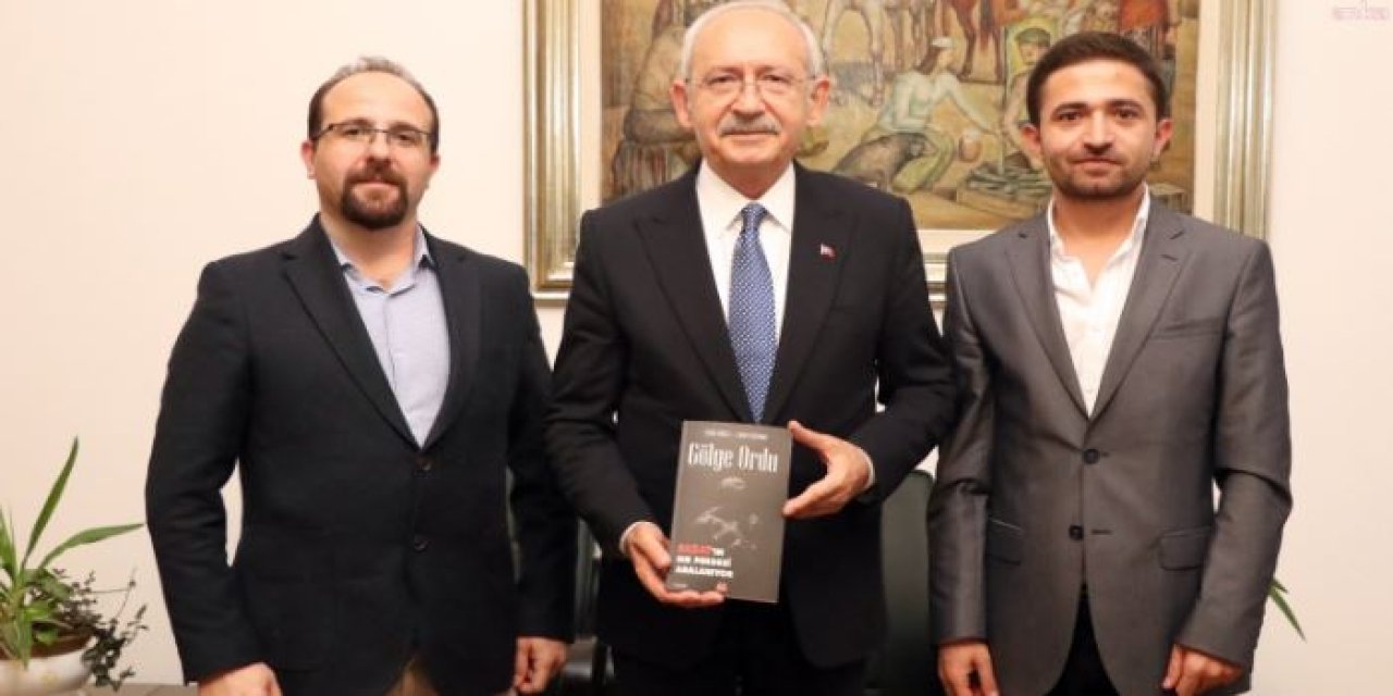Kılıçdaroğlu “Gölge Ordu-SADAT’ın Sır Perdesi Aralanıyor” kitabının yazarlarıyla buluştu