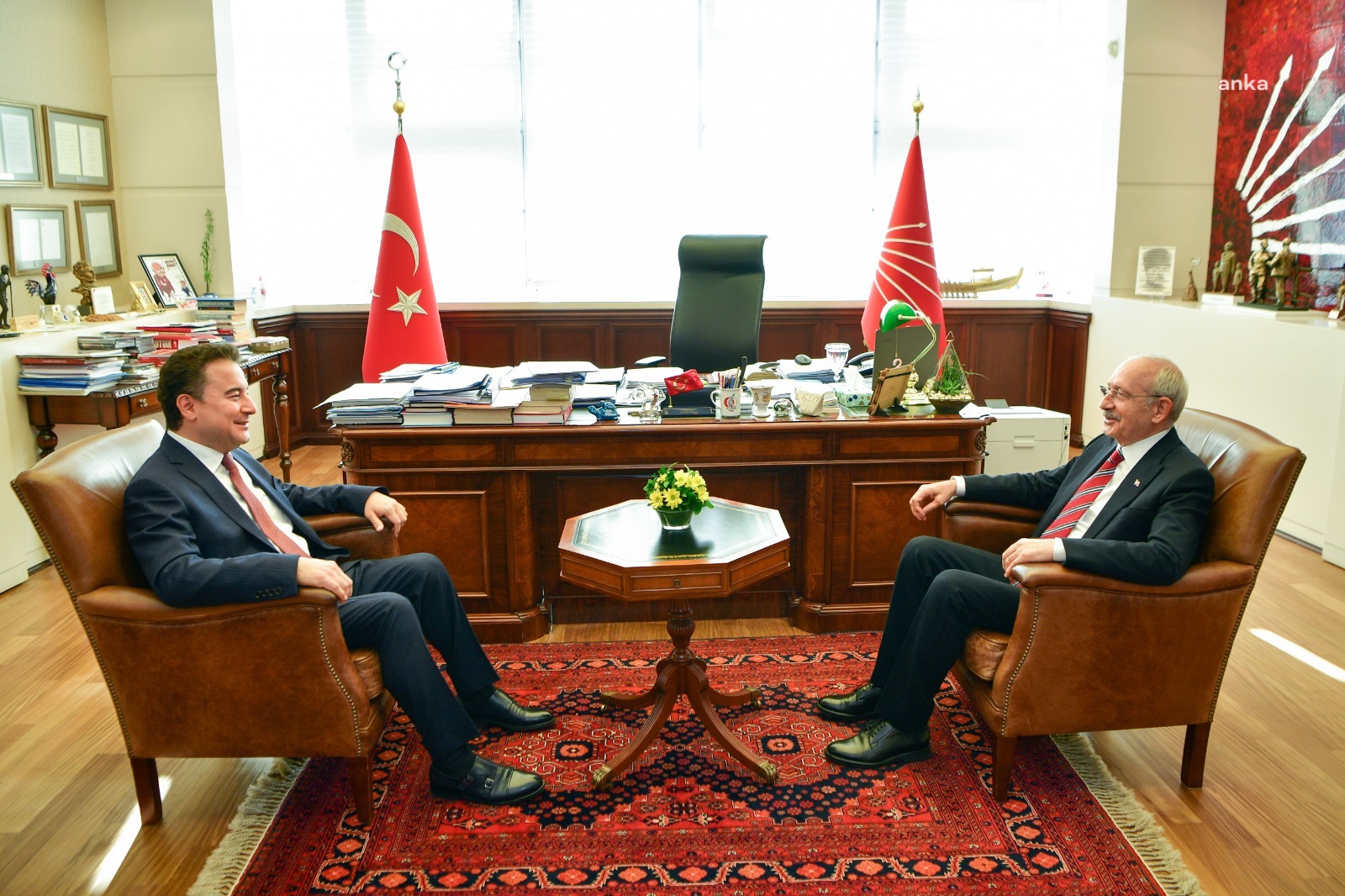 Altılı Masa toplantısı öncesi Babacan Kılıçdaroğlu'nu ziyaret etti