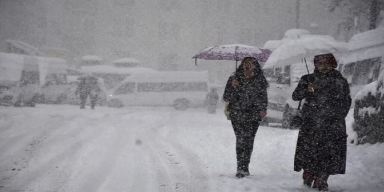 Meteoroloji'den 27 il için kar uyarısı