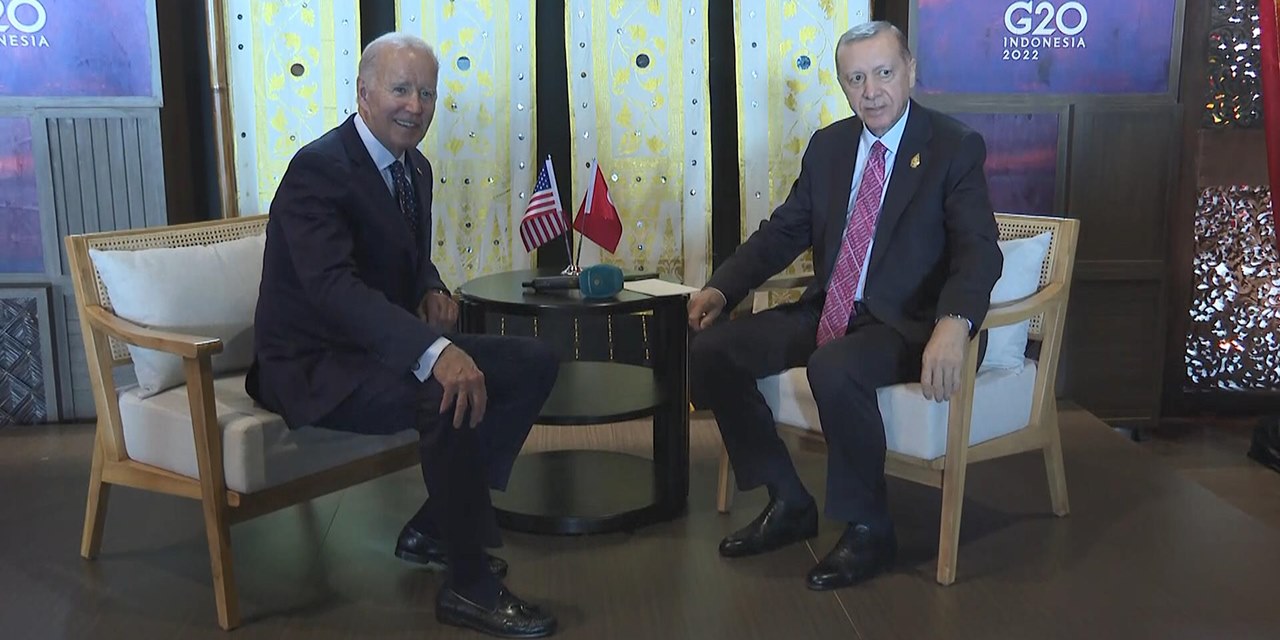 Erdoğan ile Biden görüştü