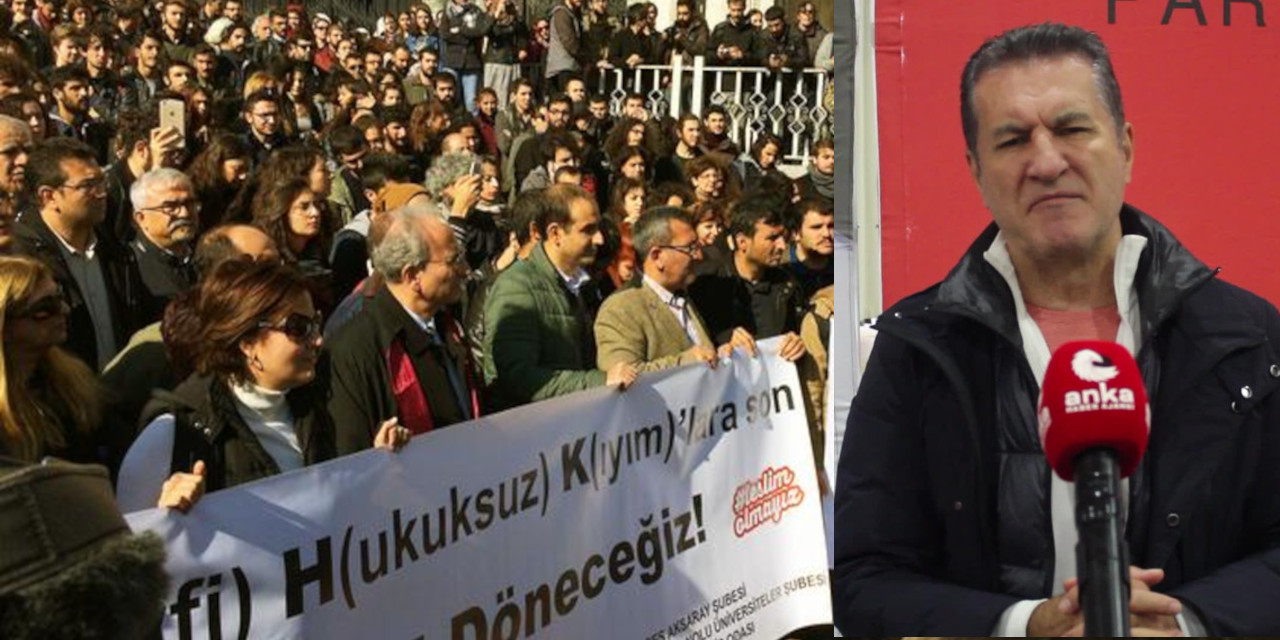 Barış Akademisyenleri haberleri olmadan Sarıgül'ün partisine üye yapıldı