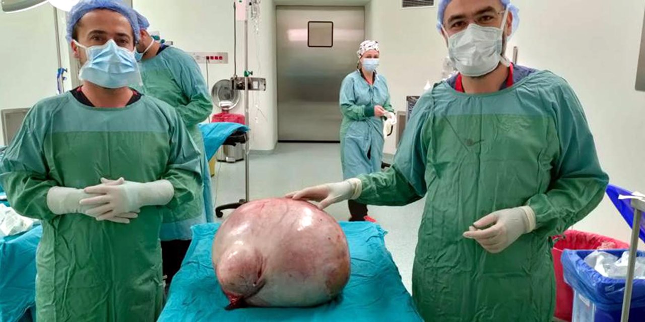 Ameliyata 110 kilo girdi, 70 kilo çıktı