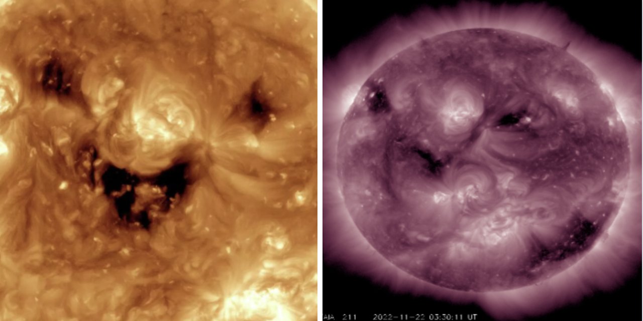 NASA'dan yeni güneş fotoğrafı: Huysuzlaşmış gibi görünüyor