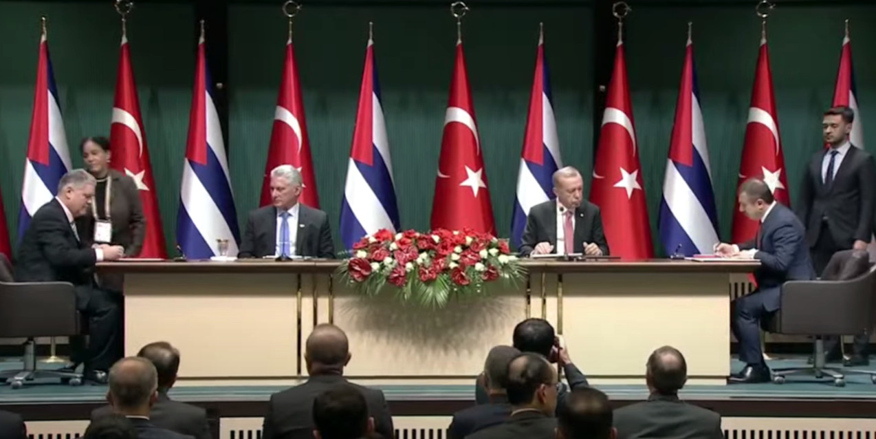Küba Devlet Başkanı ve Erdoğan'dan ortak basın toplantısı: Türk şirketlerinin Küba'daki yatırımları daha da artacaktır