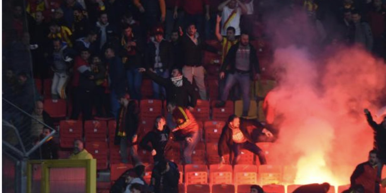 Göztepe - Altay maçındaki olaylar:  Sis ve işaret fişeğini özel ambulans şoförleri getirmiş