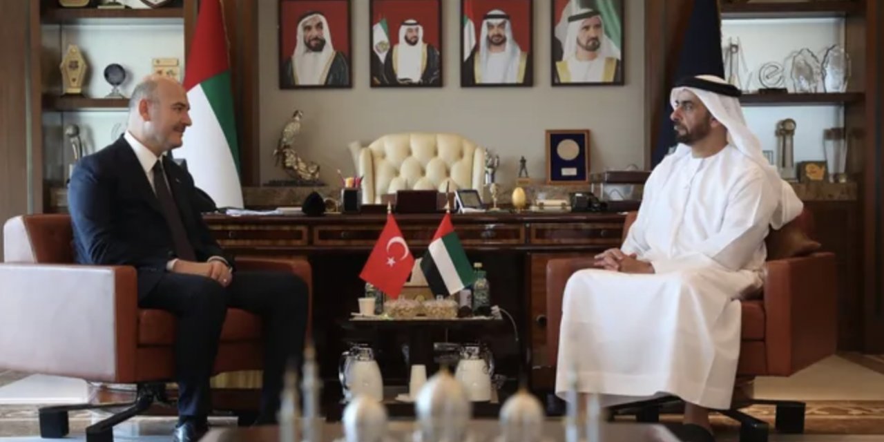 İçişleri Bakanı Soylu, Birleşik Arap Emirlikleri'ne gitti