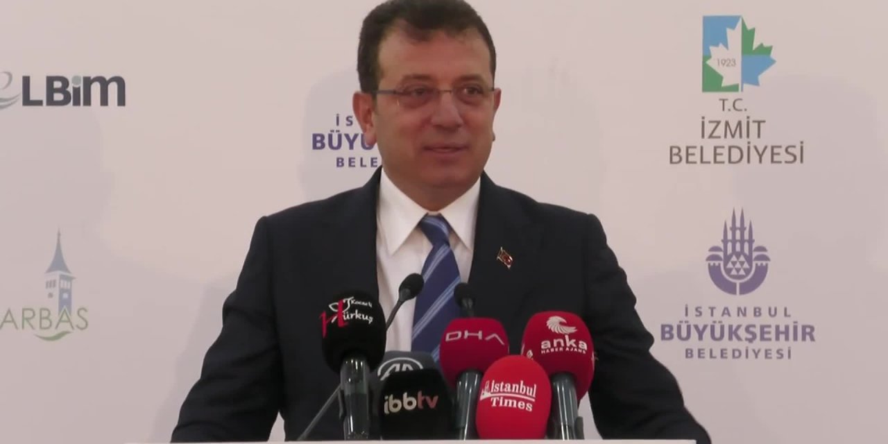 İmamoğlu: İktidar partisine üye belediyelere de katkımız oldu, isimlerini vermiyoruz, başlarına bir şey gelmesin