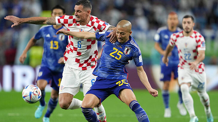 Japonya elendi: Hırvatistan penaltılarla çeyrek finalde