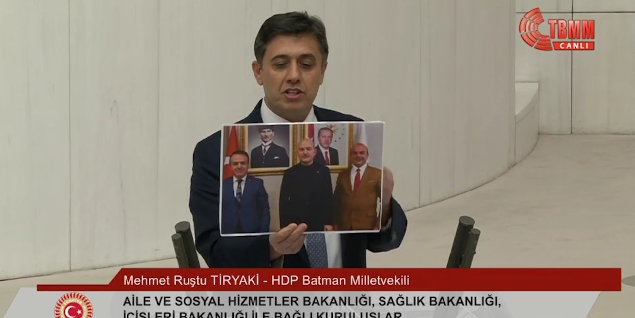 HDP'li Tiryaki'den Soylu'ya tepki: Siz suçlularla fotoğraf çektirmekten özel haz alıyorsunuz