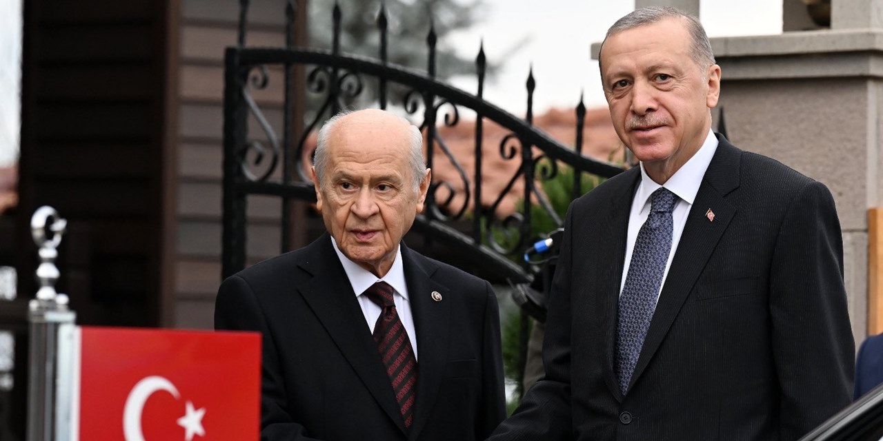 Erdoğan, Bahçeli'yi ziyaret etti: Görüşme 1 saat sürdü