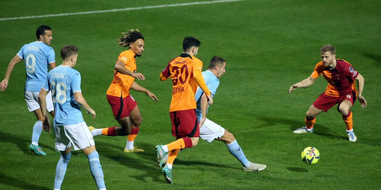 Galatasaray, hazırlık maçında Lazio'ya mağlup