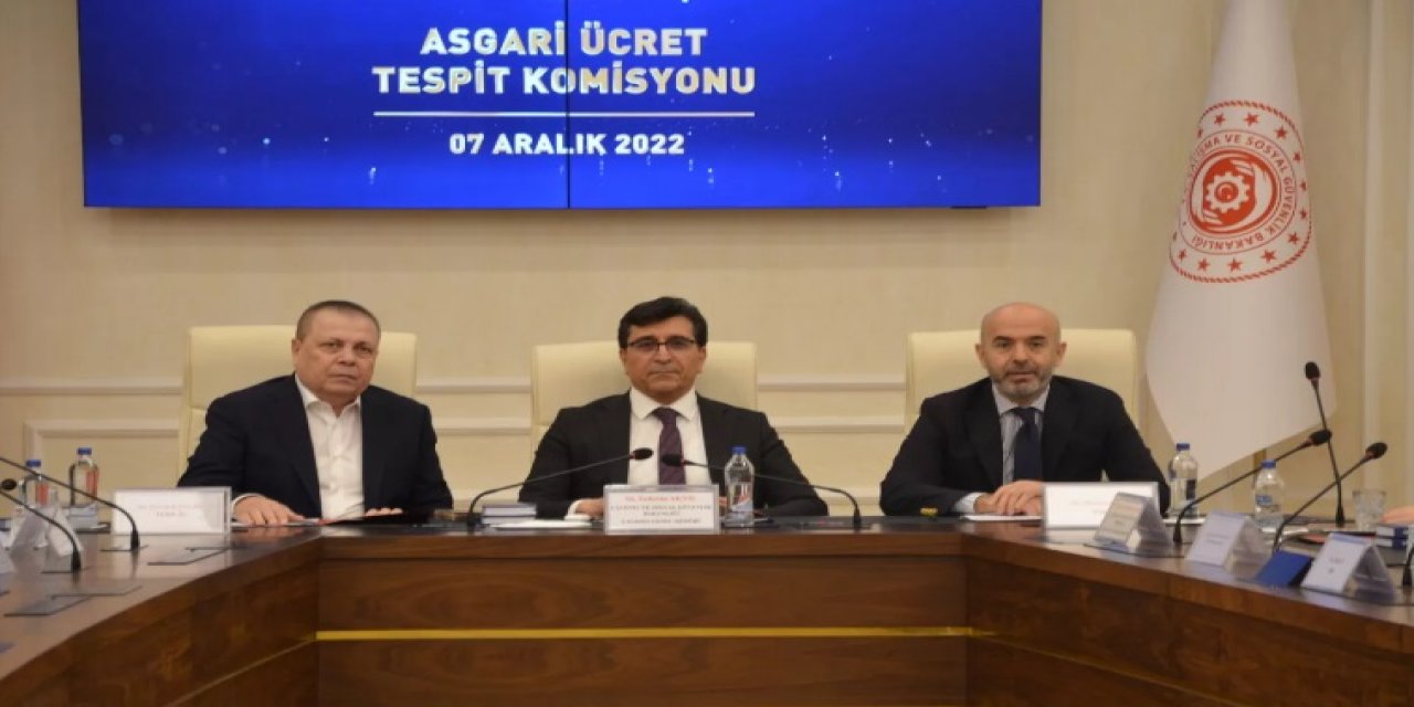 Asgari Ücret Tespit Komisyonu'nun ikinci toplantısı sona erdi