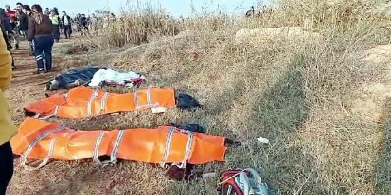 Şanlıurfa'da göçmenleri taşıyan minibüs sulama kanalına uçtu: 6 ölü 5 yaralı