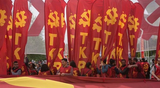 Gazete satışı yapan 8 TKP'li 'Cumhurbaşkanlığı'na hakaretten' gözaltına alındı