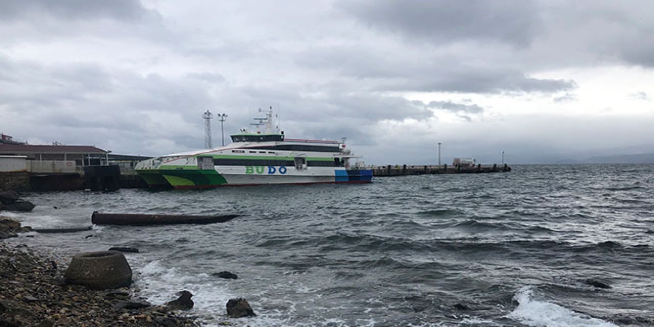 Bursa'da deniz seferleri iptal edildi