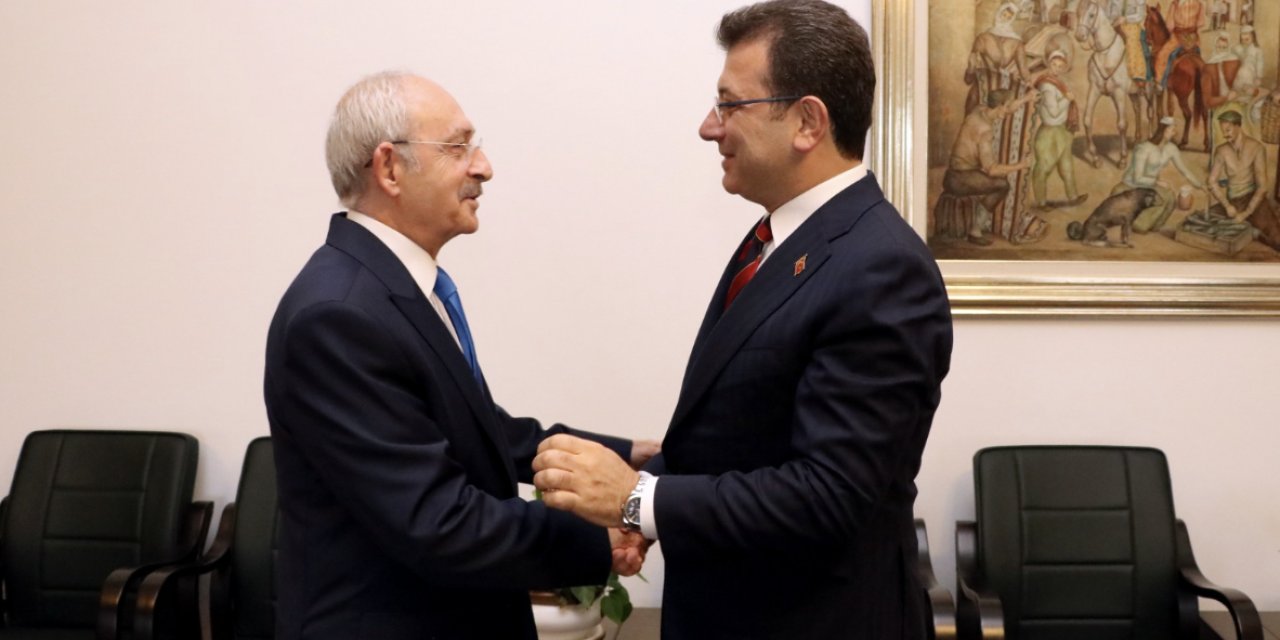 İmamoğlu ve Kılıçdaroğlu'nun buluşmasından ilk fotoğraf