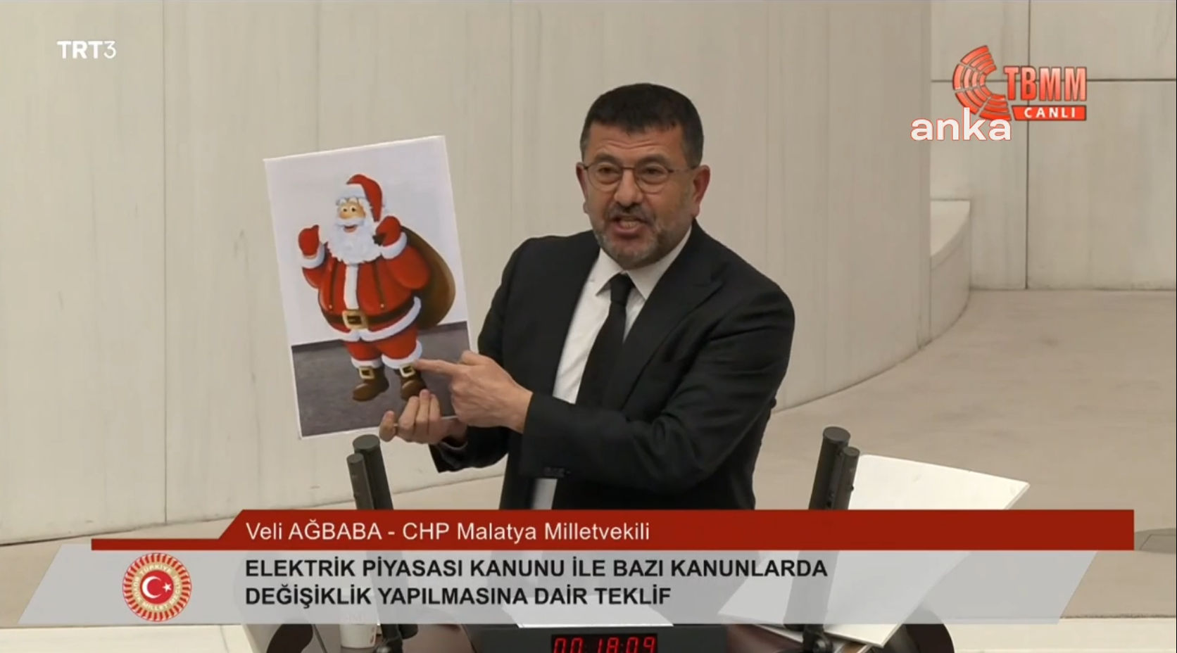 CHP'li Ağbaba: Yandaşa Noel Baba, vatandaşa gelince gece 3’te gelen davetsiz maskeli gibisiniz