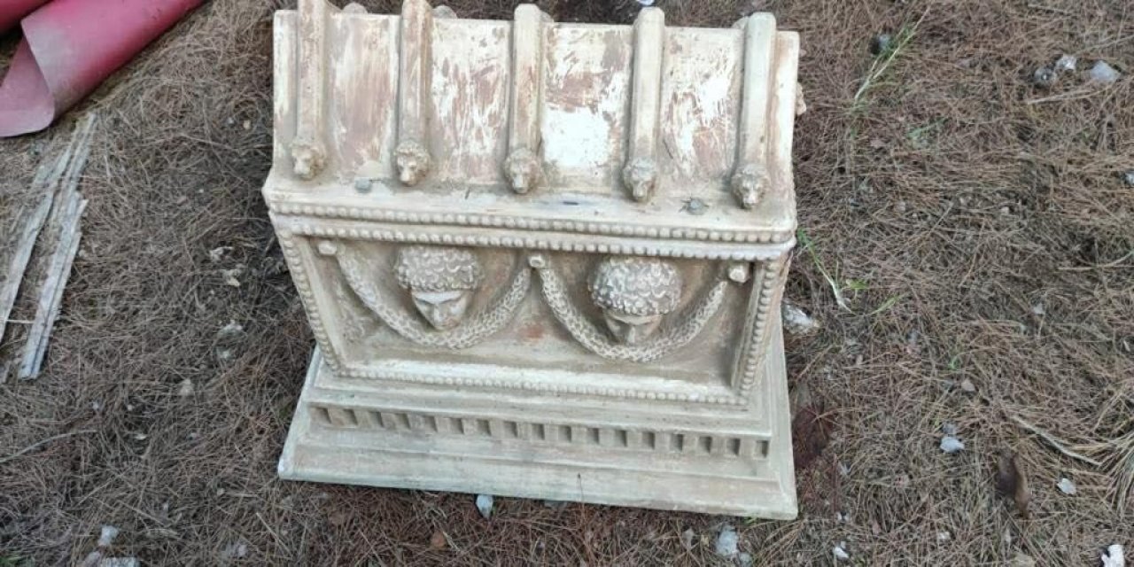 Tarihi eser kaçakçılığında son nokta: Roma dönemi lahiti satmak isterken yakalandı