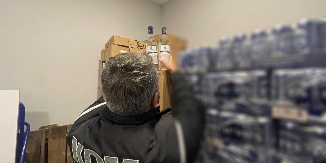 İstanbul'da tüm ilçelerde 768 adrese 'kaçak içki' baskını