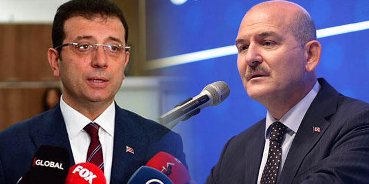 İmamoğlu, Soylu'ya Erdoğan'ı etiketleyerek cevap verdi: 'Allah’ı iftirana, yalanına ve o kötü diline eklememeni öneriyorum!'