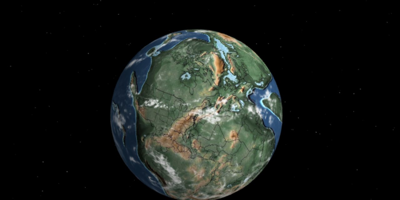Yeni uygulama: Şu an yaşadığınız yerin milyonlarca yıl önceki halini gösteriyor