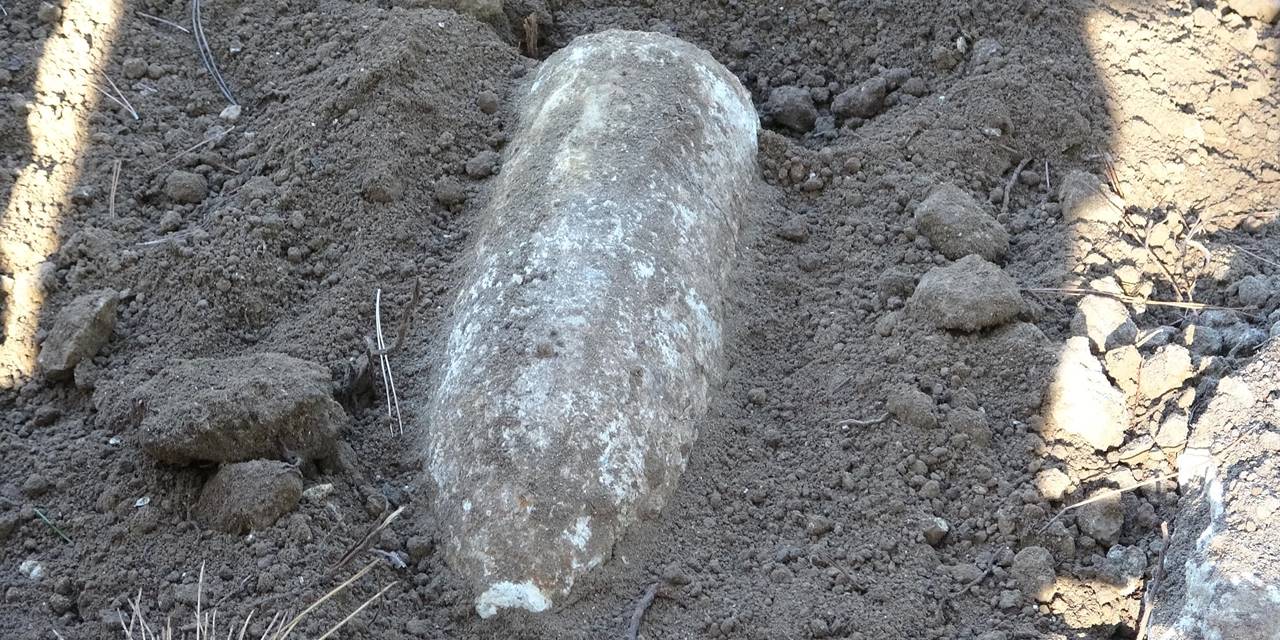 Çanakkale Savaşı'ndan kalma top mermisi imha edildi