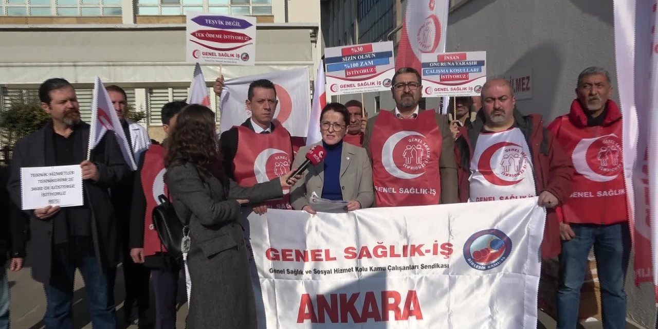 Genel Sağlık-İş'ten zam protestosu: Sadaka niyetine verdiğiniz zammı kabul etmiyoruz