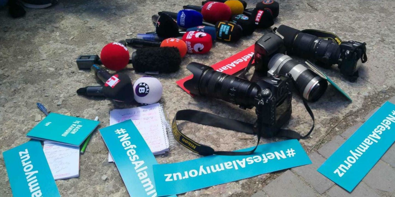 Avrupalı gazetecilerden Brüksel'de basın özgürlüğü çağrısı