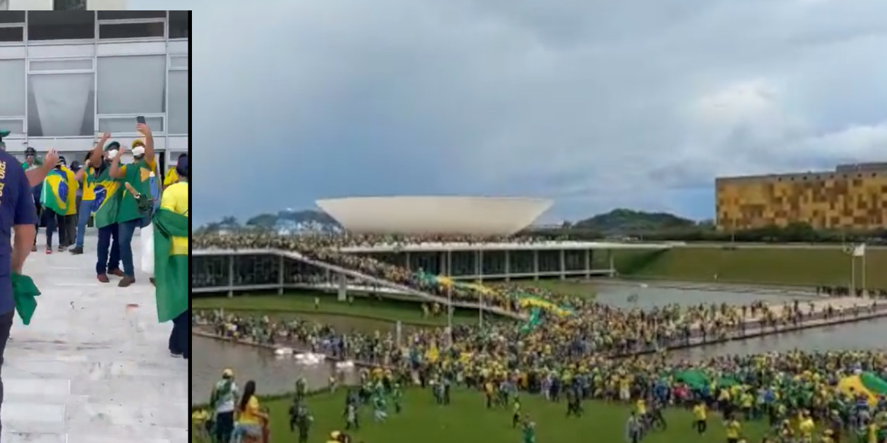 Brezilya'da seçimleri kaybeden Bolsonaro taraftarları kongre binasını bastı