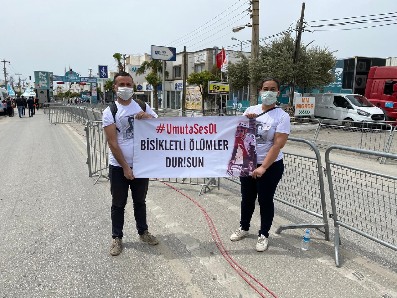 Umut’un hayalini her parkurda yaşattılar