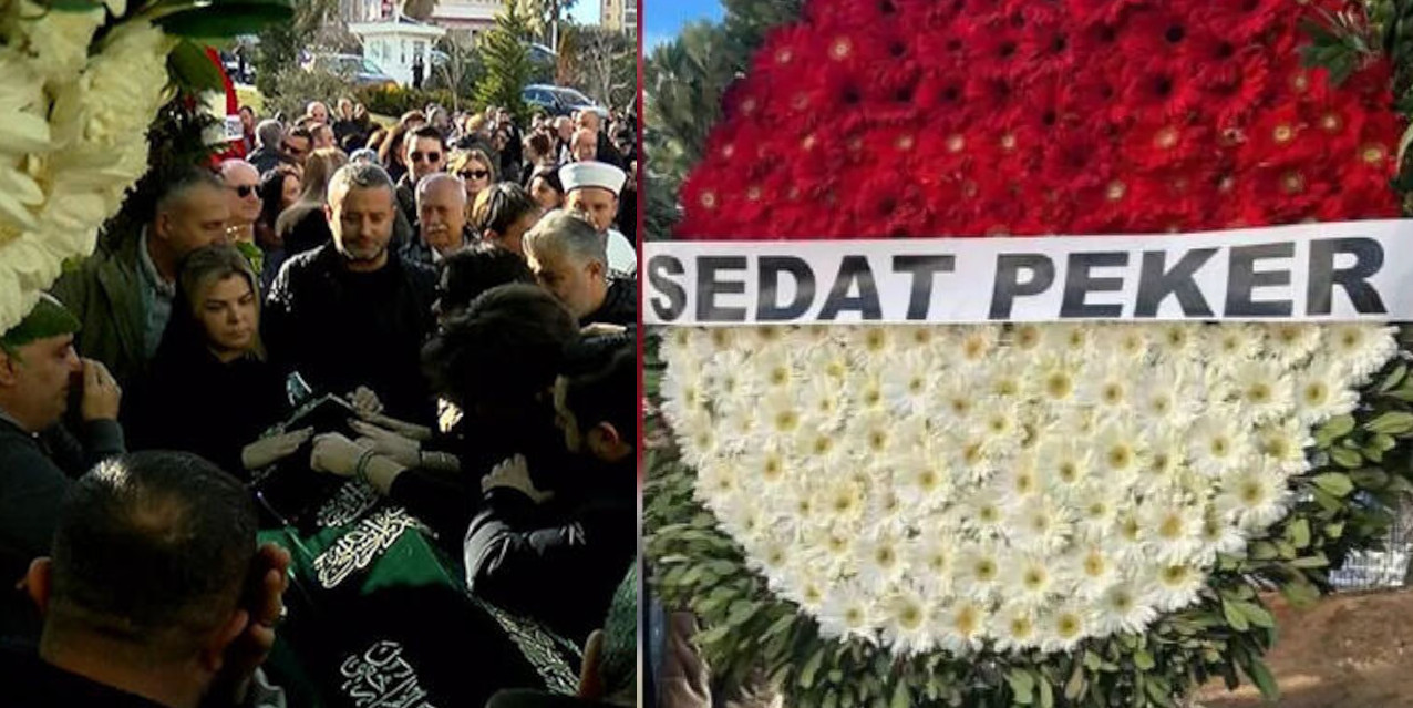 Cezaevinde vefat eden Cengiz Karlı’nın cenazesine Sedat Peker imzalı çelenk