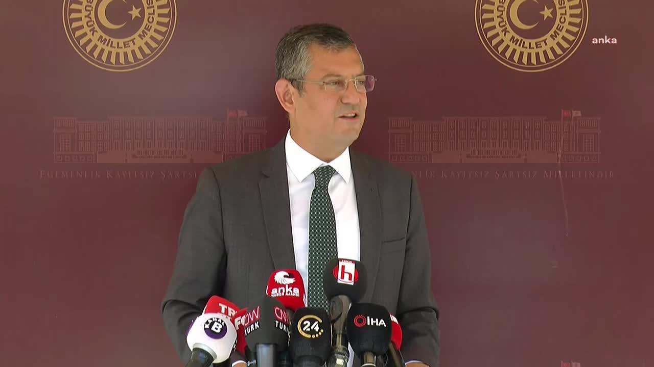 CHP'li Özel: "Merkez Bankası Başkanı vakit geçirmeden Meclis'i 128 milyar dolar konusunda bilgilendirmeli"