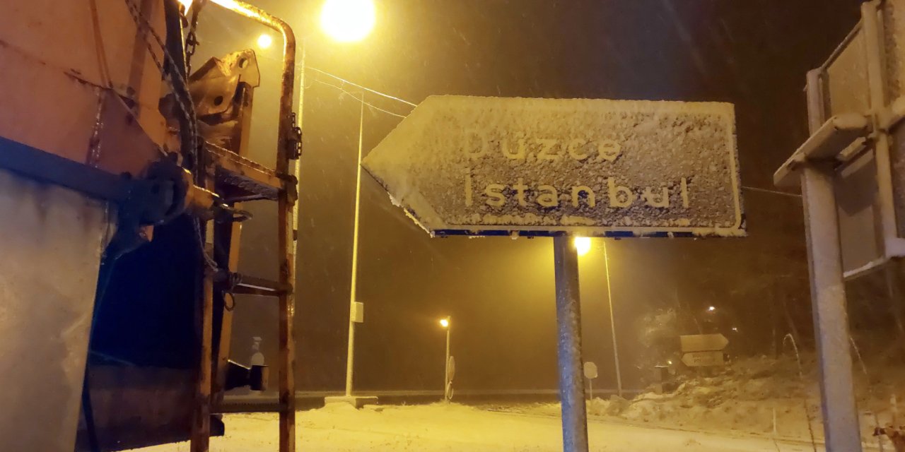 Mart ayında kar sürprizi: İstanbul'un kapısına dayandı!