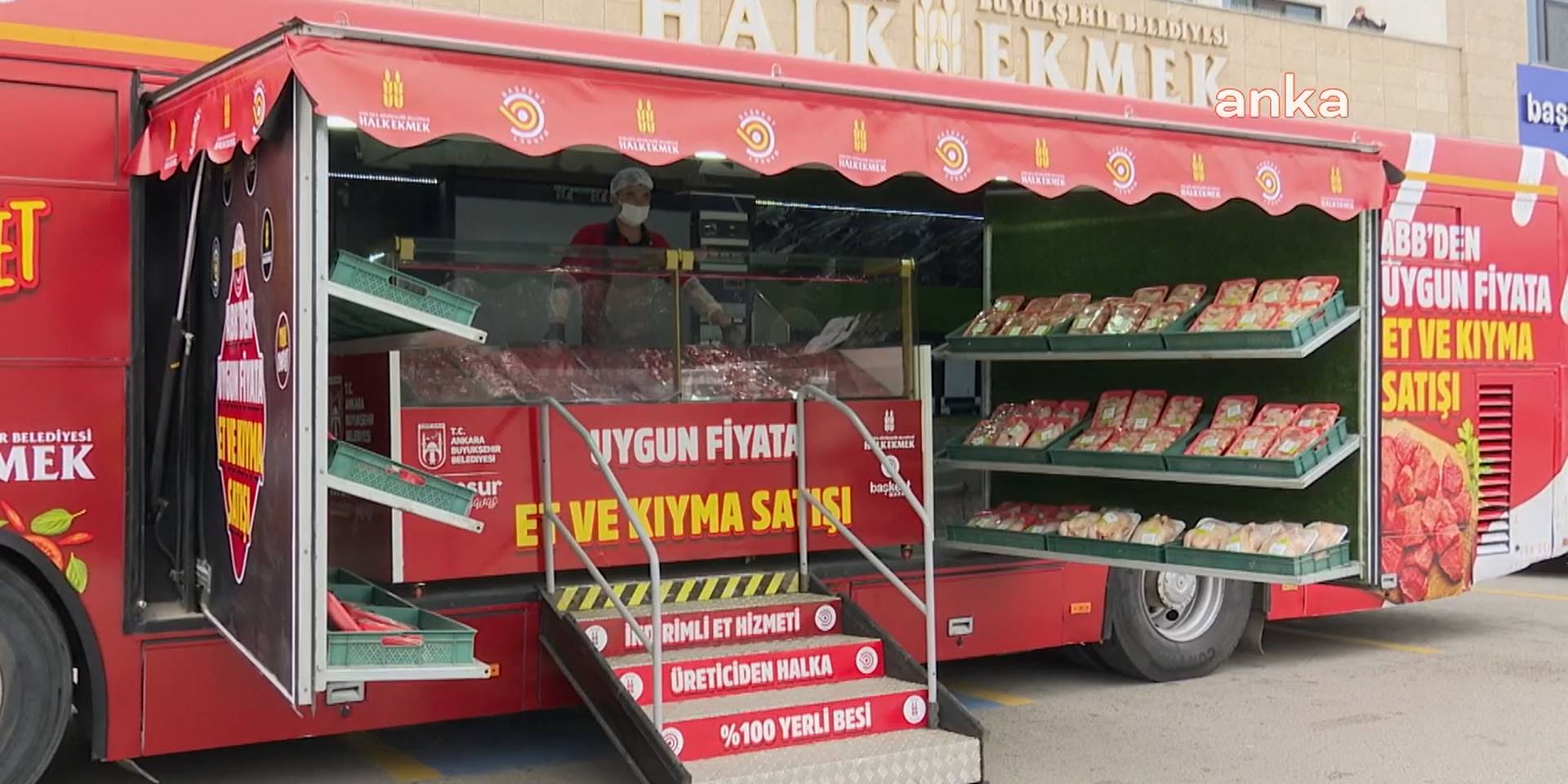 Ankara'da belediyeden 'uygun fiyatlı' et satışı