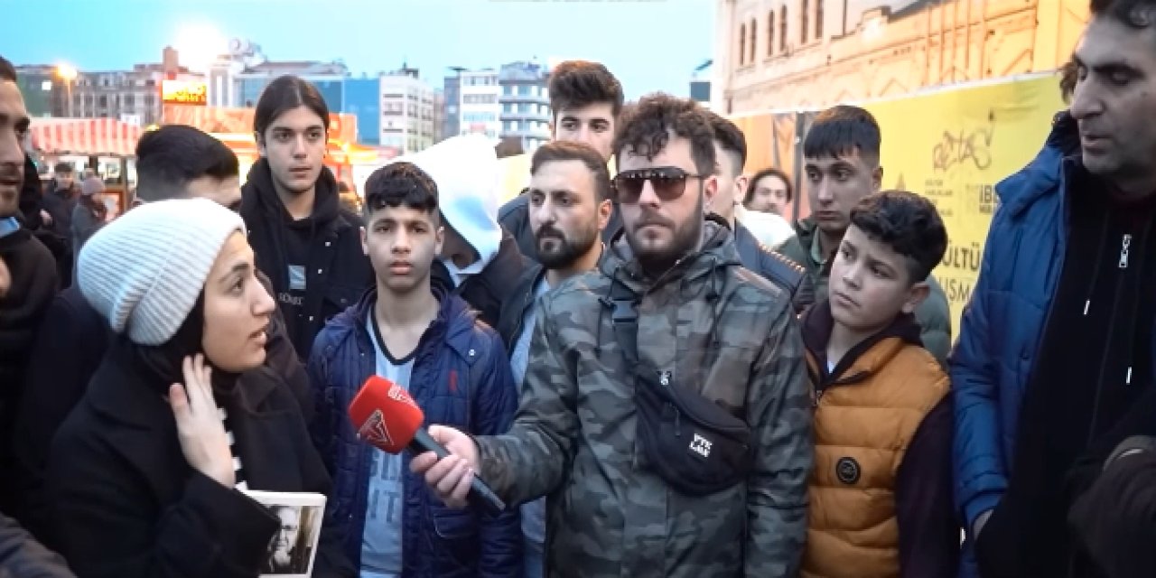 İmam hatipli genç kız “başörtüsü” diyene ders verdi