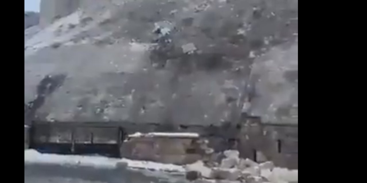 Gaziantep Kalesi, deprem sonrası yıkıldı