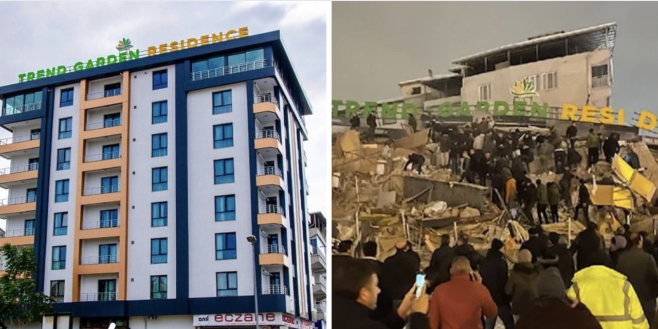 Malatya'da rezidans yıkıldı