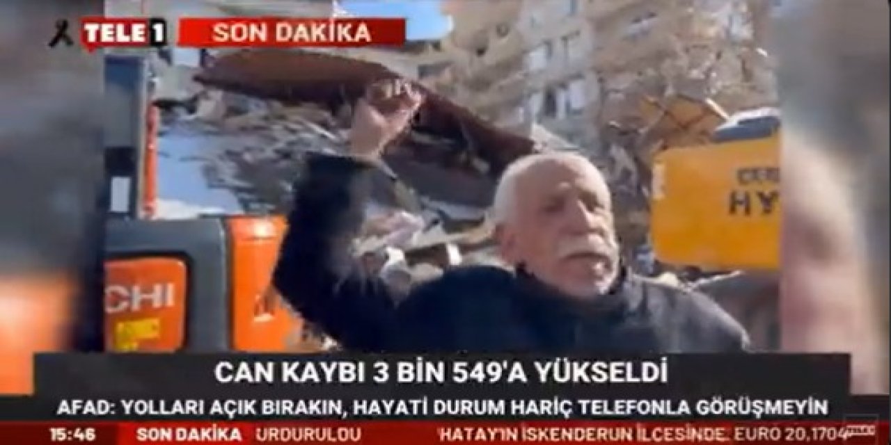 Kırıkhan'ın AK Parti kurucularından olduğunu söyleyen vatandaş: 'Allah belasını versin böyle hükümetin'