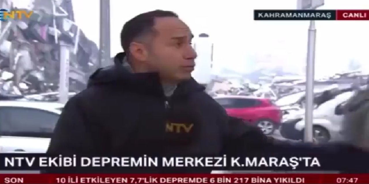 Vatandaş 'yardım zayıf' dedi, NTV yayını kesti: Önce ses kısıldı, ardından yayın sonlandı